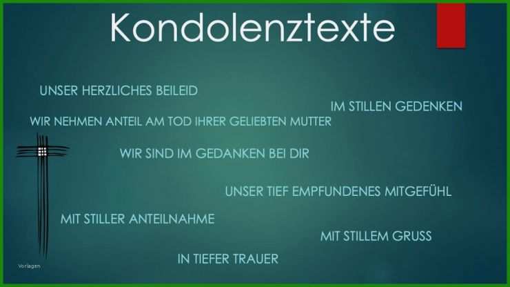 Kondolenzschreiben Kostenlos