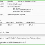 Korrekte Rechnung Muster