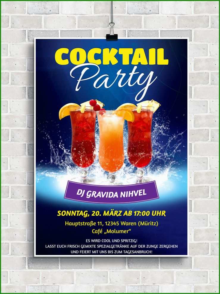 Kostenlose Party Flyer Vorlagen