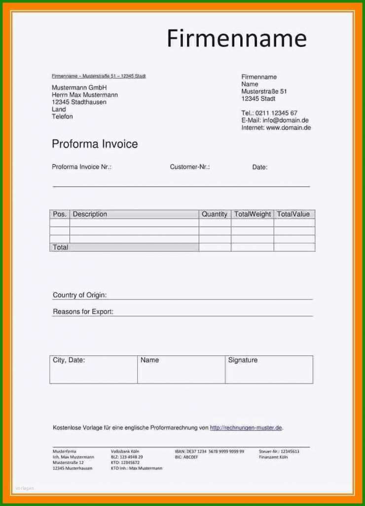 Kostenvoranschlag Brief Muster
