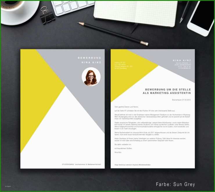 Kreativer Steckbrief Muster