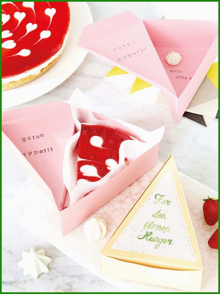 Kuchenstück Basteln Vorlage