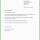 Kündigung Brief Vorlage