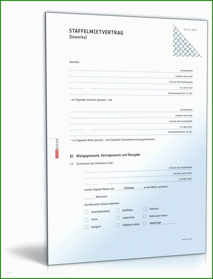Kündigung Mietvertrag Muster Gewerbe