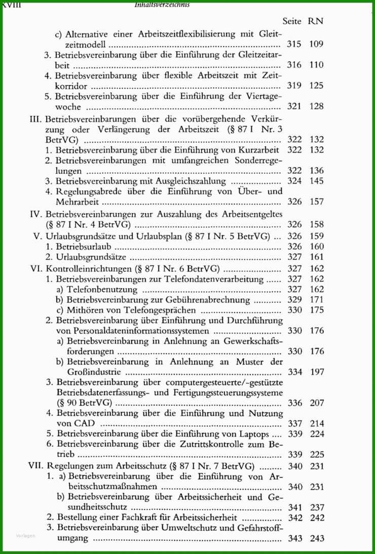 Kurzarbeit Arbeitsvertrag Muster