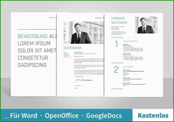 Kurzbewerbung Flyer Muster