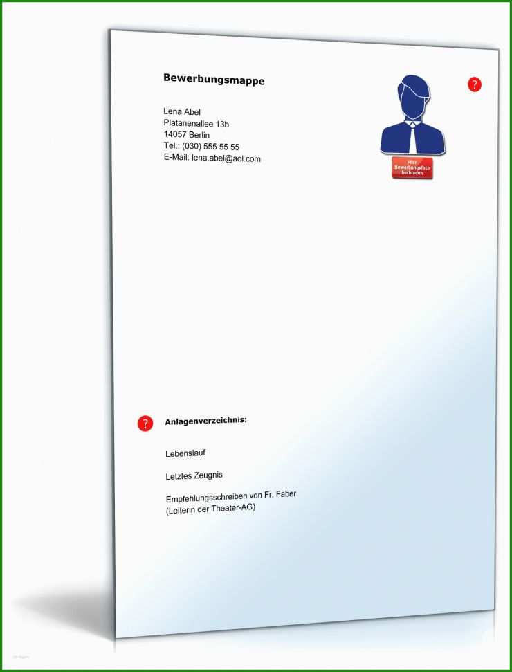 Lebenslauf Für Businessplan Vorlage