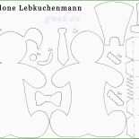 Lebkuchenmann Vorlagen Basteln