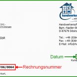 Leistungszeitraum Rechnung Muster