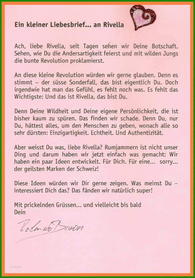 Liebesbrief Englisch Vorlagen