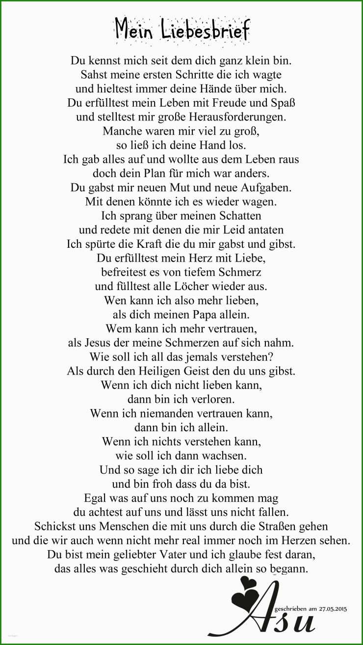 Liebesbrief Schreiben Für Ihn Vorlage