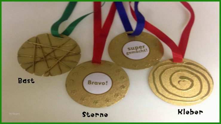 Medaille Basteln Vorlage