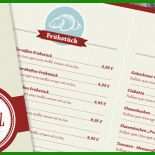 Menükarte A5 Vorlage