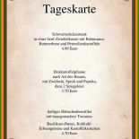 Menükarte Klappkarte Vorlage Word
