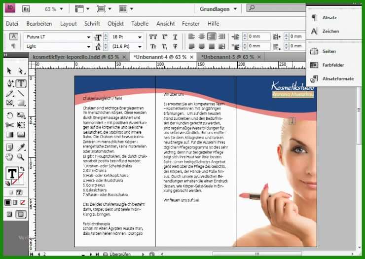 Microsoft Publisher Flyer Vorlage