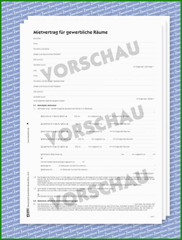 Mietvertrag Anhänger Muster