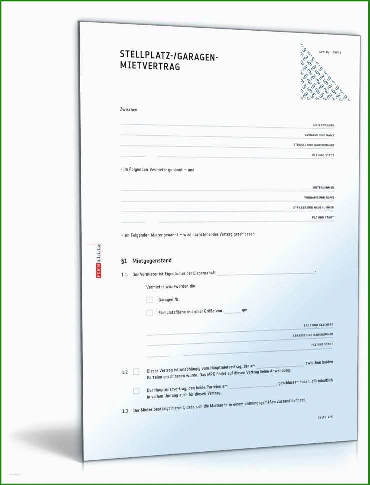 Mietvertrag Auto Muster