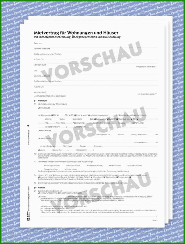 Mietvertrag Fahrzeug Muster