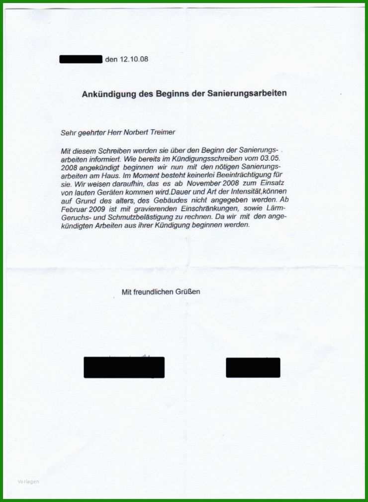 Mietvertrag Kündigen Online