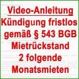 Mietvertrag Kündigen Wegen Nicht Gezahlter Kaution