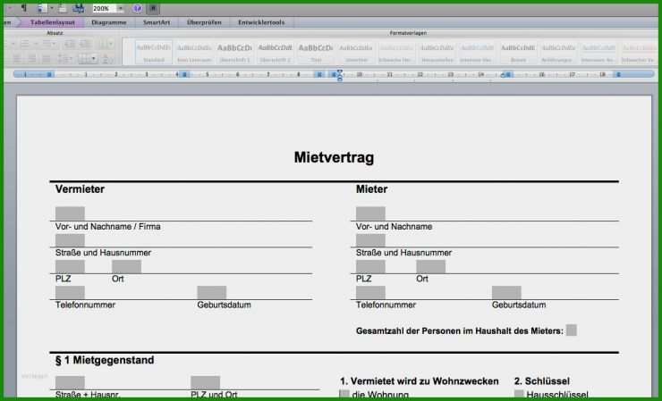 Mietvertrag Scheune Vorlage
