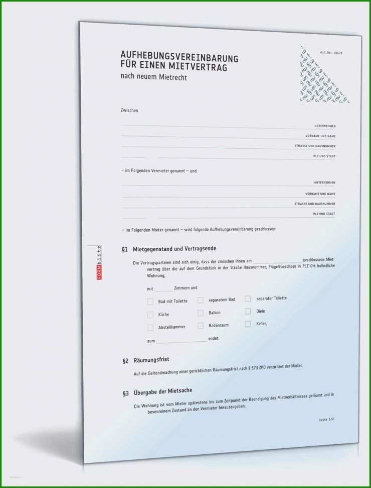 Mietvertrag Vermieter Vorlage