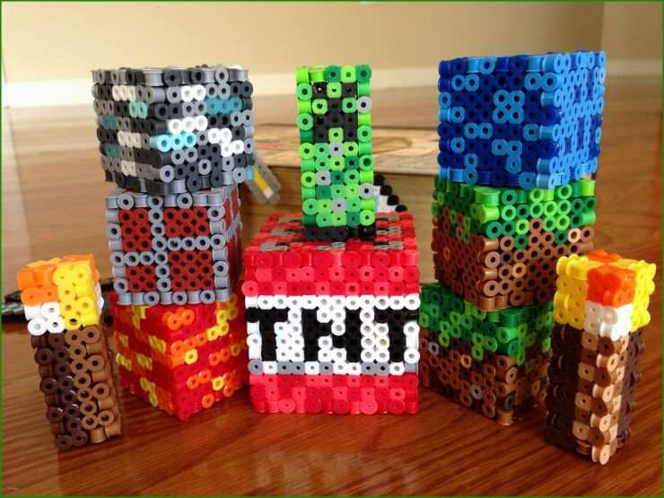 Minecraft Bügelperlen Vorlagen