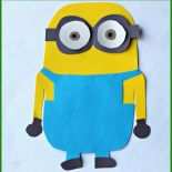 Minion Karte Basteln Vorlage