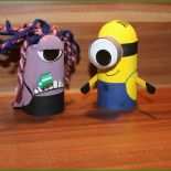 Minion Vorlage Basteln