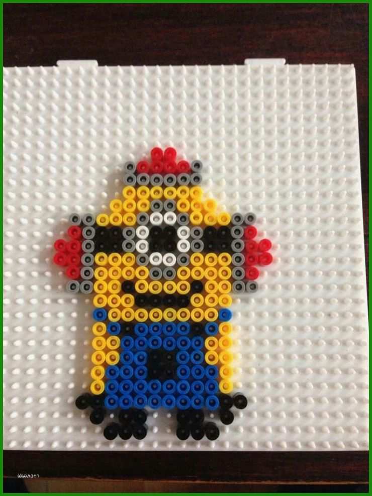 Minions Bügelperlen Vorlage