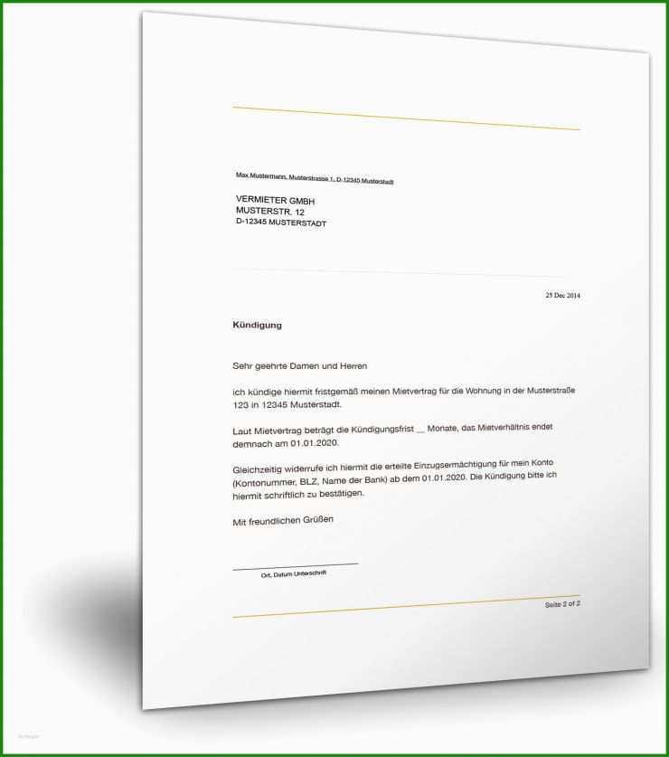 Muss Ich Einen Befristeten Mietvertrag Kündigen