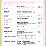 Muster Allergene Speisekarte