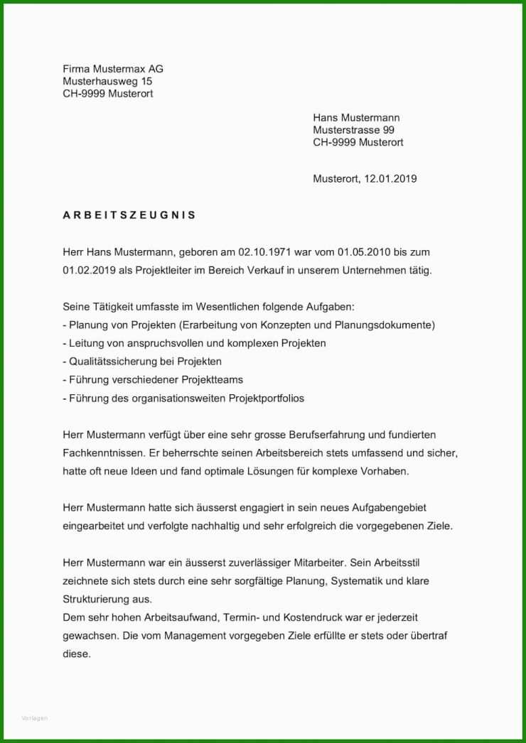 Muster Anforderung Arbeitszeugnis
