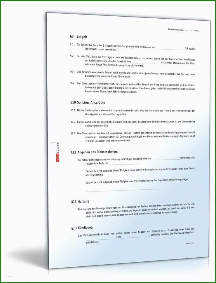 Muster Arbeitsvertrag Hausangestellte österreich