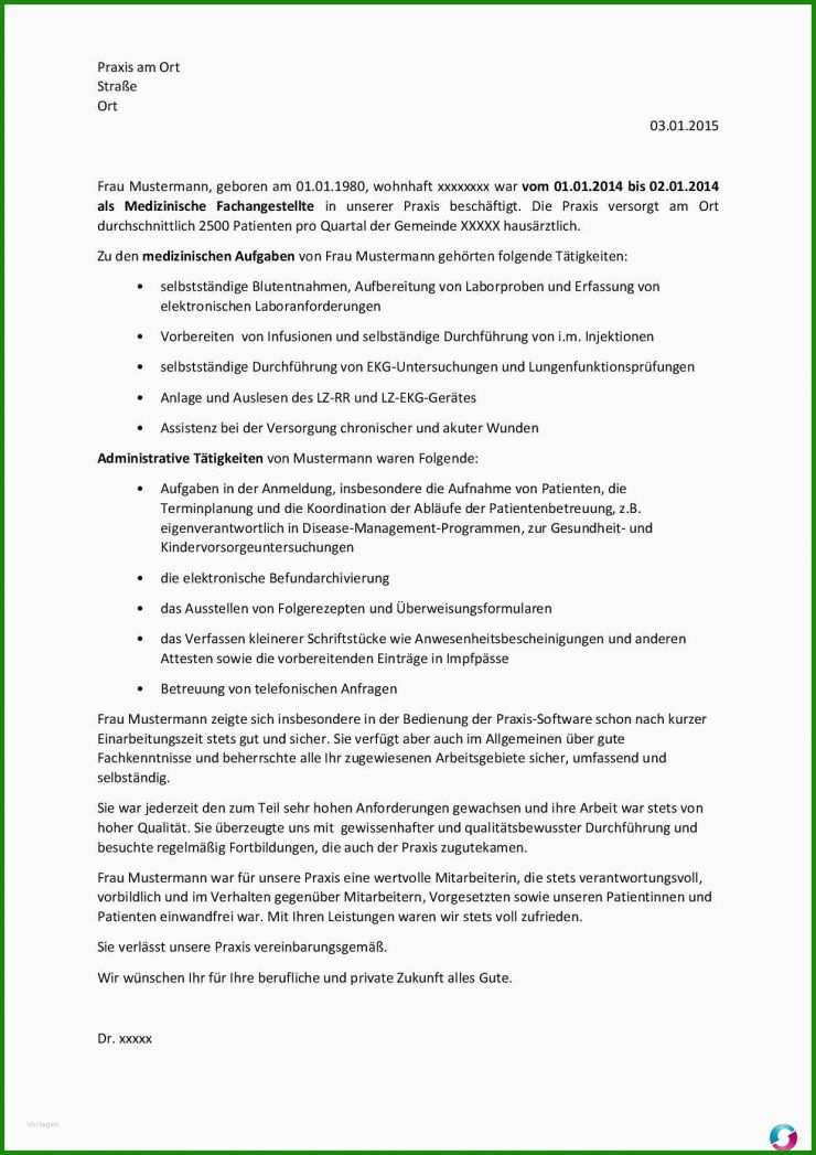 Muster Arbeitszeugnis Steuerberater