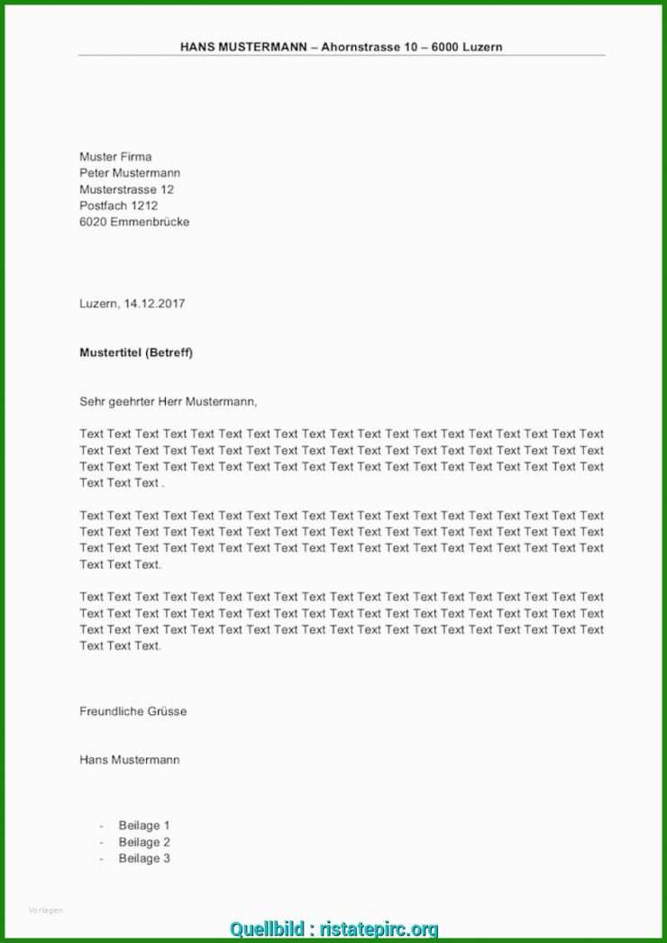 Muster Brief Vater Um Kind Kümmern
