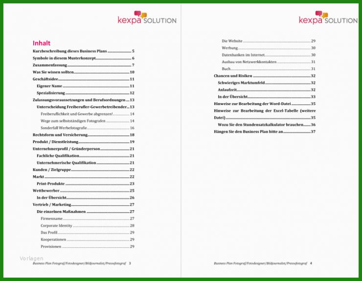 Muster Businessplan Makler