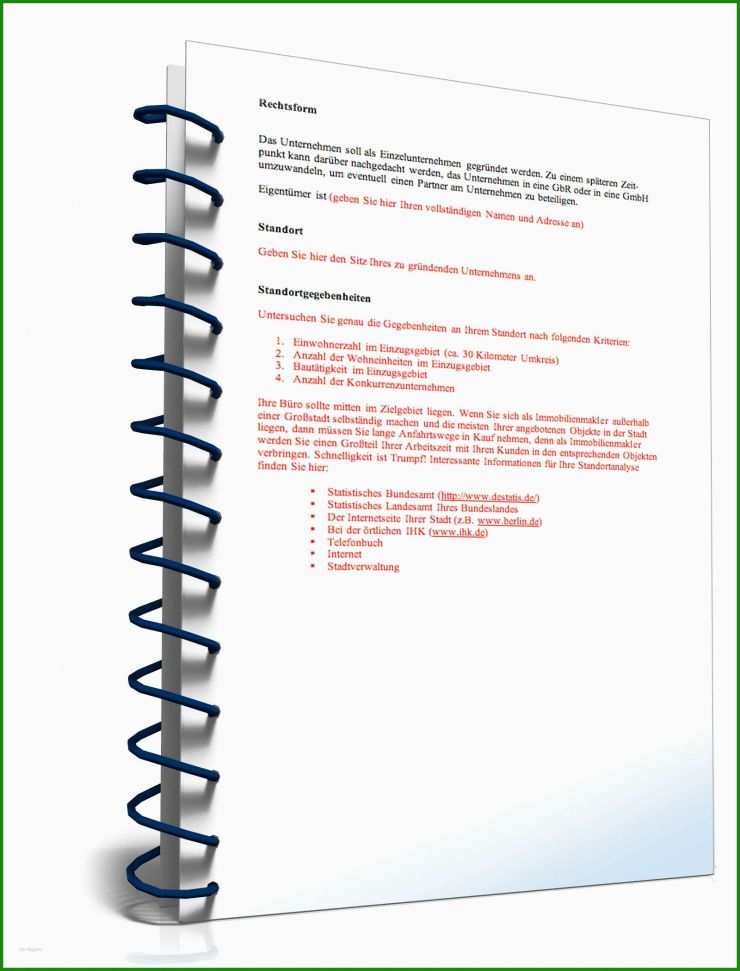 Muster Businessplan Pflegedienst