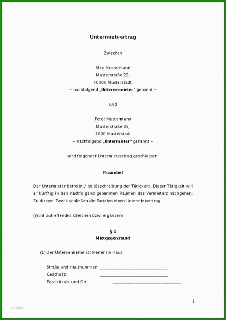 Muster Entlassung Aus Mietvertrag