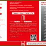 Muster Flyer Tag Der Offenen Tür