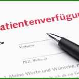 Muster Für Patientenverfügung Kostenlos