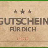 Muster Gutschein