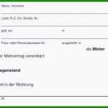Muster Mietvertrag Werkmietwohnung