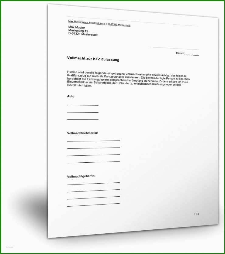 Muster Patientenverfügung 2020