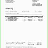 Muster Rechnungsvorlage