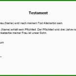 Muster Testament Ehepartner