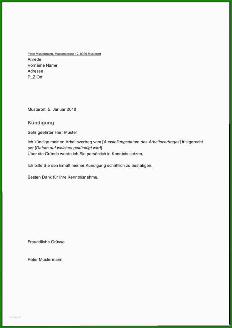 Muster übersendung Arbeitsvertrag