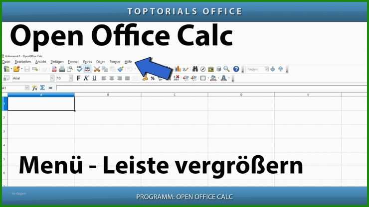 Open Office Vorlagen Menükarte