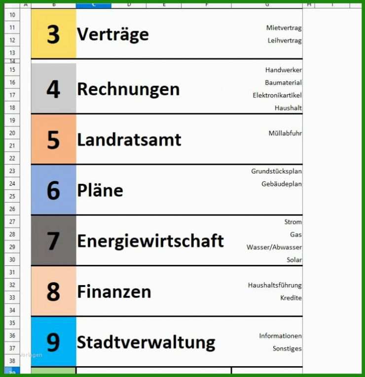 Ordner Etiketten Vorlage Word
