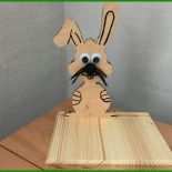 Osterhase Holz Basteln Vorlage